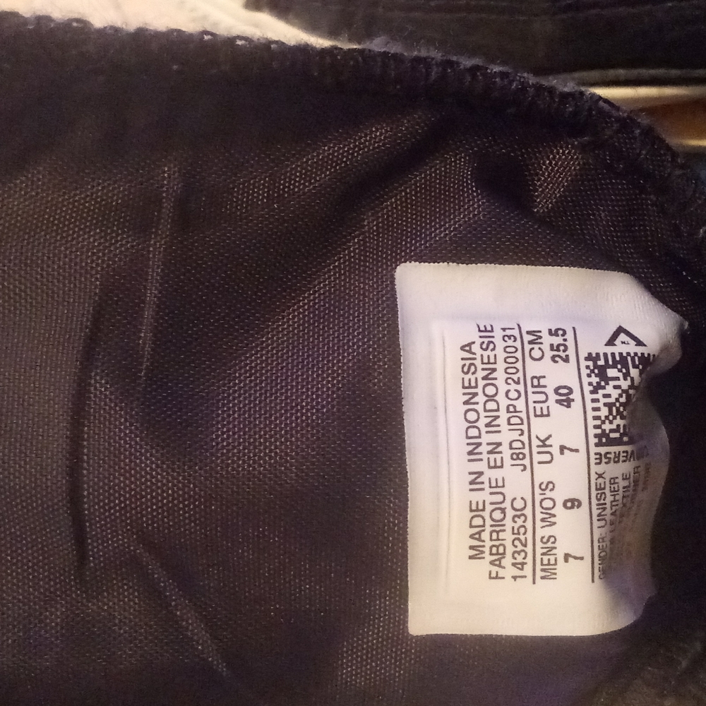 (Rare)Chuck Taylor Leather 7-M 9-W - Picture 11 of 12